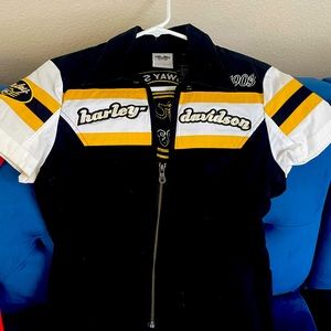 Woman’s Harley Davidson top worn twice